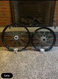 surron ultra bee supermotos 19/16 black from rampart racing sliver